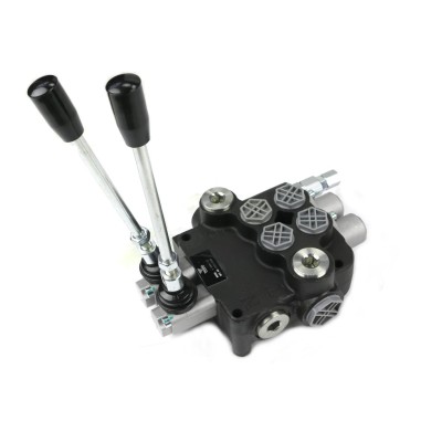Rozdzielacz hydrauliczny 2-sekcyjny 80L V-R80L-2Z | Exvi