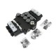Rozdzielacz hydrauliczny 3-sekcyjny V-R80L-3E | Exvi