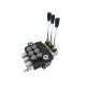Rozdzielacz hydrauliczny 3-sekcyjny 80L V-R80L-3Z | Exvi