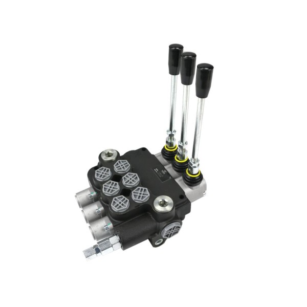 Rozdzielacz hydrauliczny 3-sekcyjny 80L V-R80L-3Z | Exvi