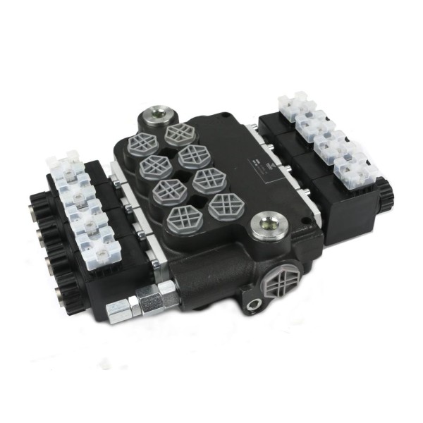 Rozdzielacz hydrauliczny 4-sekcyjny V-R80L-4E | Exvi