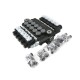 Rozdzielacz hydrauliczny 5-sekcyjny V-R80L-5E | Exvi