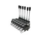 Rozdzielacz hydrauliczny 6-sekcyjny 80L V-R80L-6 | Exvi