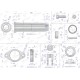Zestaw (kit) do rozdzielacza V-R80L-KIT | Exvi