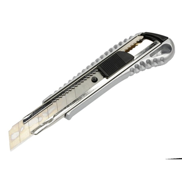 Nożyki łamane 18mm w aluminiowej obudowie NO-001 | Exvi