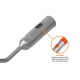 Haczka metalowa - trapezowa do usuwania O-NR002 | Exvi