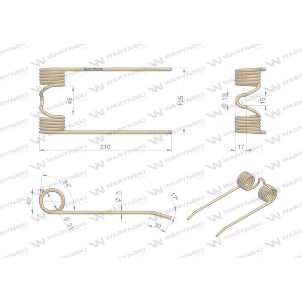 Palec podbieracza zastosowanie John Deere E17615E | Exvi