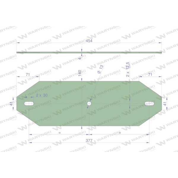 Pióro resoru zabezpieczającego 5 zastosowanie 000215 | Exvi