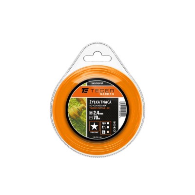 Żyłka tnąca do podkaszarek / Gwiazdka / O-ZPG-2.4D | Exvi