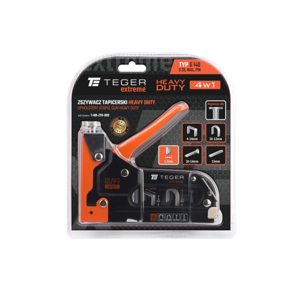 Zszywacz tapicerski HEAVY DUTY 4w1 (typ NB-ZTR-002 | Exvi