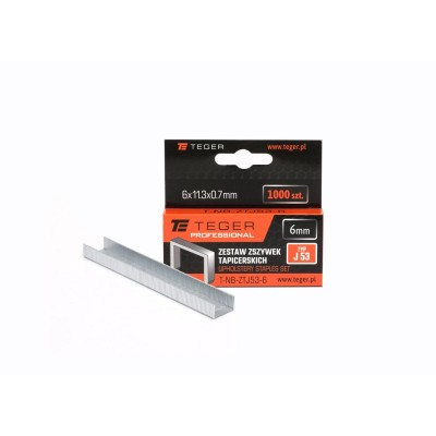 Zestaw zszywek tapicerskich PROFESSIONAL NB-ZTJ53-6 | Exvi