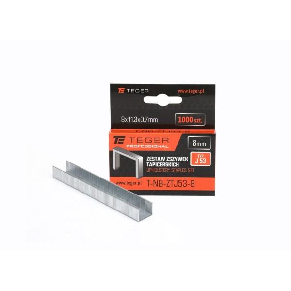 Zestaw zszywek tapicerskich PROFESSIONAL NB-ZTJ53-8 | Exvi