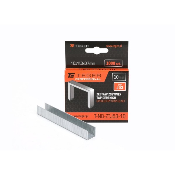 Zestaw zszywek tapicerskich PROFESSIONAL NB-ZTJ53-10 | Exvi