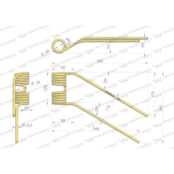 Palec karuzelowyzastosowanie Niemeyer 600039 | Exvi