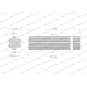 Wałek, WOM frezowany całościowo 200mm Z6 - 1 3410200 | Exvi