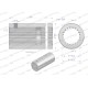 Tuleja, WOM łącząca frezowana 150mm Z20 - 1 3672150 | Exvi