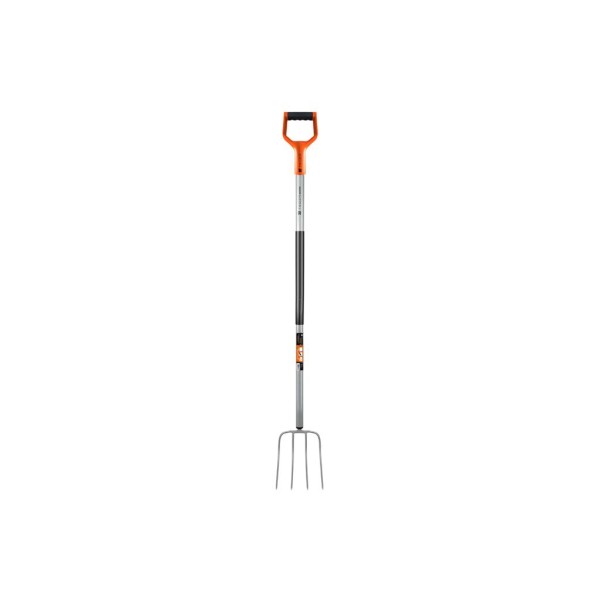 Widły gospodarcze 4-zębne na metalowym G-WGMT4Z-05 | Exvi
