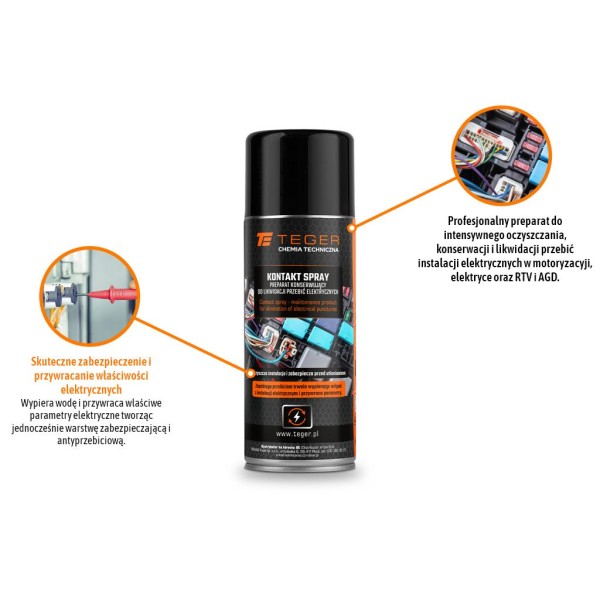 Kontakt spray - preparat konserwujący CH1044 | Exvi