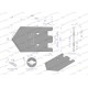 Lemiesz 160mm , listwowy środkowy 089000710 | Exvi