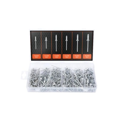 Zestaw nitów zrywalnych, aluminiowych / NA-320SET | Exvi