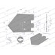 Lemiesz 192mm, listwowy prawy szerokość 089003540 | Exvi