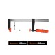 Ścisk stolarski śrubowy, TYP F80x300 mm SS-80/300 | Exvi