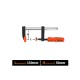 Ścisk stolarski śrubowy, TYP F50x150 mm SS-50/150 | Exvi
