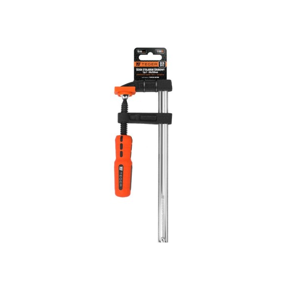 Ścisk stolarski śrubowy, TYP F50x200 mm SS-50/200 | Exvi