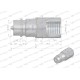 Szybkozłącze hydrauliczne wtyczka M18x1.5 WIAM18SW | Exvi