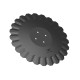 Talerz, tłoczony fi 510 mocowanie 4/98 85102245 | Exvi