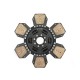 Tarcza sprzęgła ceramicznaRenault 6005001440W | Exvi