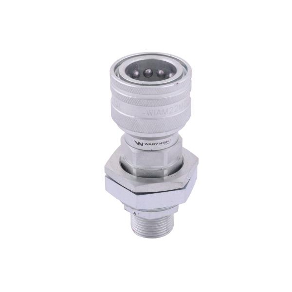 Szybkozłącze hydrauliczne gniazdo long WIAM22MZL-ST | Exvi