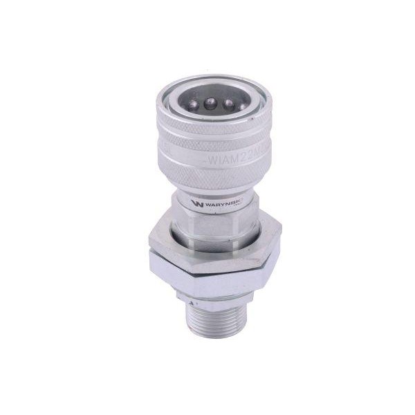 Szybkozłącze hydrauliczne gniazdo long WIAM22MZL-ST | Exvi
