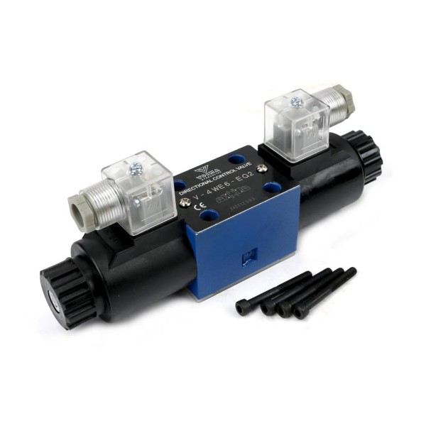 Rozdzielacz (elektrozawór CETOP 3 V-4WE6-EG2-24V | Exvi