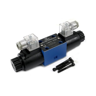 Rozdzielacz (elektrozawór CETOP 3 V-4WE6-EG2-12V | Exvi