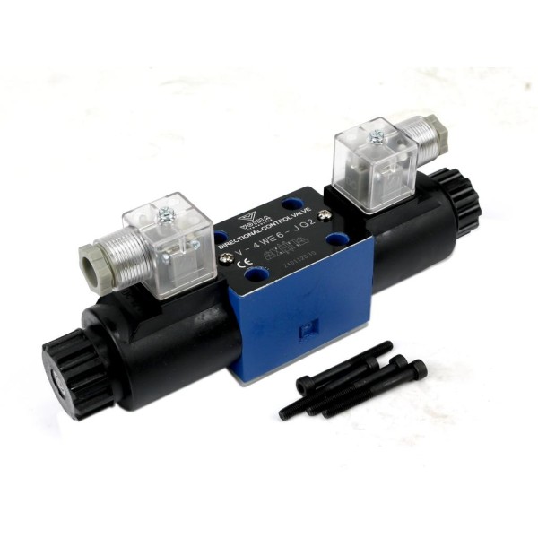 Rozdzielacz (elektrozawór CETOP 3 V-4WE6-JG2-12V | Exvi
