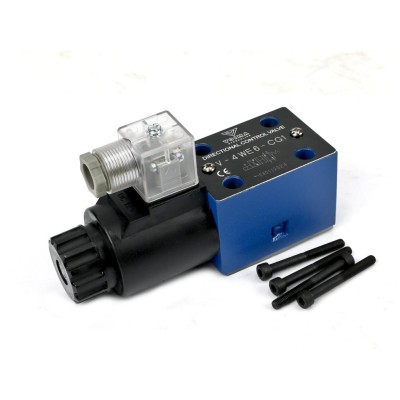 Rozdzielacz (elektrozawór CETOP 3 V-4WE6-CG1-12V | Exvi