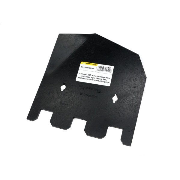 Lemiesz 237 mm, listwowy lewy szerokość 089003580 | Exvi
