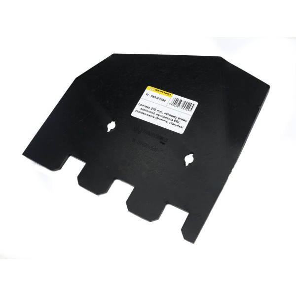 Lemiesz 276 mm, listwowy prawy szerokość 089004560 | Exvi