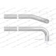 Rura do tłumika 5040390070.1p prosta 5040390070-3PIW | Exvi