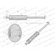 Tłumik 1330mm 7kg ZETOR ( prosty ) INOX 70011423PIW | Exvi
