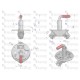 Odłącznik akumulatora M-10 75A C-385 80/35-096/7 | Exvi