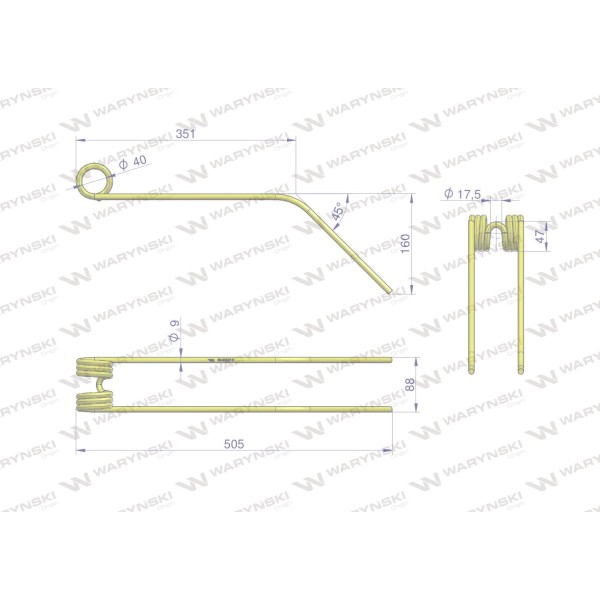 Palec zgrabiarka zastosowanie Niemeyer 600013 | Exvi