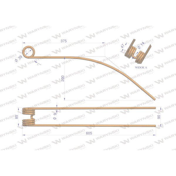Palec zgrabiarka zastosowanie Niemeyer 600014 | Exvi