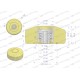 Rolka podporowa, PU 150x64x16,5, zastosowanie 641005 | Exvi