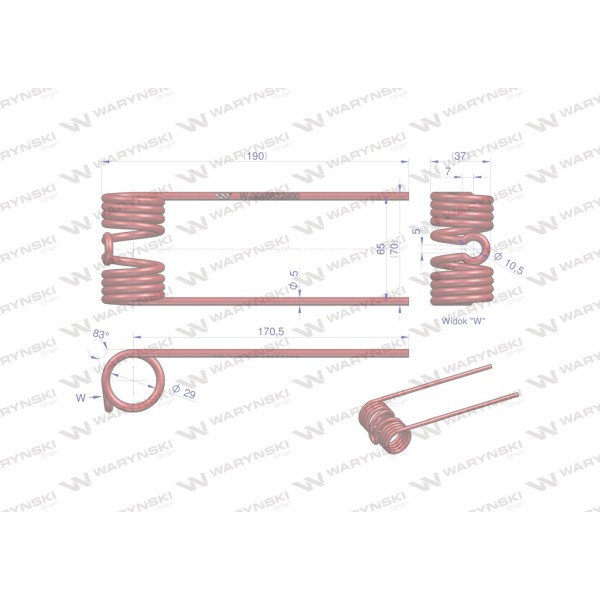 Palec podbieracza zastosowanie Welger 0940522900 | Exvi