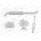 Tłumik T25 INOX WARYŃSKI D21A1201IW | Exvi