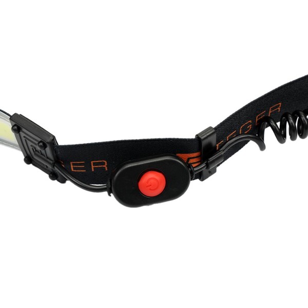 Latarka czołówka,paskowa SOFTLED COB450lm LED-0060 | Exvi