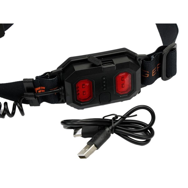 Latarka czołówka,paskowa SOFTLED COB450lm LED-0060 | Exvi