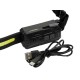 Latarka czołówka,paskowa SOFT LED COB LED-0061 | Exvi